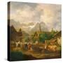 Morning in Partenkirchen, 1819-Peter Von Hess-Stretched Canvas