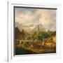 Morning in Partenkirchen, 1819-Peter Von Hess-Framed Giclee Print