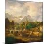 Morning in Partenkirchen, 1819-Peter Von Hess-Mounted Giclee Print