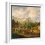 Morning in Partenkirchen, 1819-Peter Von Hess-Framed Giclee Print