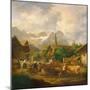 Morning in Partenkirchen, 1819-Peter Von Hess-Mounted Giclee Print