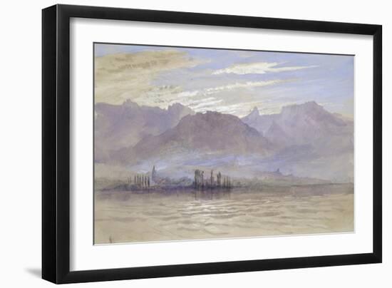 Morning in Spring-John Ruskin-Framed Giclee Print