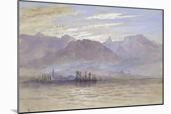 Morning in Spring-John Ruskin-Mounted Giclee Print