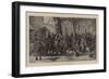 Morning in the Avenue De Paris, Versailles-Arthur Boyd Houghton-Framed Giclee Print