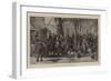 Morning in the Avenue De Paris, Versailles-Arthur Boyd Houghton-Framed Giclee Print