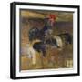 Morning in the hen house-Bernhard Dorotheus Folkestad-Framed Giclee Print