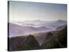 Morning in the Mountains, before 1823-Caspar David Friedrich-Stretched Canvas