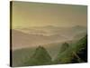 Morning in the Mountains-Caspar David Friedrich-Stretched Canvas