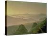 Morning in the Mountains-Caspar David Friedrich-Stretched Canvas