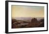 Morning in the Riesengebirge-Caspar David Friedrich-Framed Giclee Print