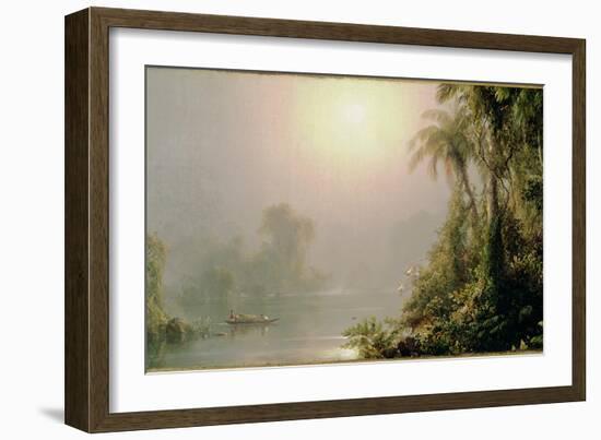 Morning in the Tropics, C.1858-Frederic Edwin Church-Framed Giclee Print
