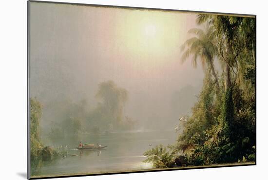 Morning in the Tropics, C.1858-Frederic Edwin Church-Mounted Giclee Print