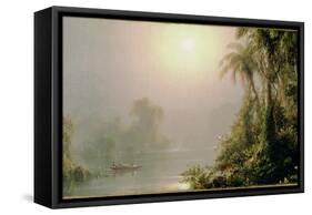 Morning in the Tropics, C.1858-Frederic Edwin Church-Framed Stretched Canvas