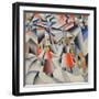 Morning in the Village after Snowstorm-Kasimir Severinovich Malevich-Framed Giclee Print