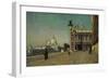 Morning in Venice, 1834-Jean-Baptiste-Camille Corot-Framed Giclee Print