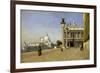 Morning in Venice-Jean-Baptiste-Camille Corot-Framed Art Print