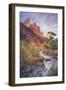 Morning in Zion Canyon, Southwest Utah-Vincent James-Framed Photographic Print