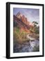 Morning in Zion Canyon, Southwest Utah-Vincent James-Framed Photographic Print