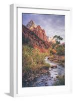 Morning in Zion Canyon, Southwest Utah-Vincent James-Framed Photographic Print