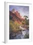 Morning in Zion Canyon, Southwest Utah-Vincent James-Framed Photographic Print