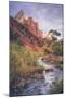 Morning in Zion Canyon, Southwest Utah-Vincent James-Mounted Photographic Print