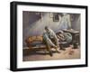 Morning Interior-Maximillian Luce-Framed Art Print