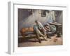 Morning Interior-Maximillian Luce-Framed Art Print