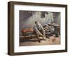 Morning Interior-Maximillian Luce-Framed Art Print