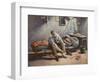 Morning Interior-Maximillian Luce-Framed Art Print