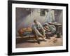 Morning Interior-Maximillian Luce-Framed Art Print