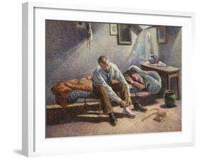 Morning Interior-Maximillian Luce-Framed Art Print