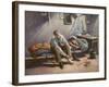 Morning Interior-Maximillian Luce-Framed Art Print