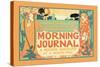 Morning Journal, A Modern Newspaper-null-Stretched Canvas