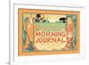 Morning Journal, A Modern Newspaper-null-Framed Art Print