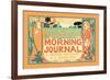 Morning Journal, A Modern Newspaper-null-Framed Art Print