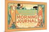 Morning Journal, A Modern Newspaper-null-Mounted Art Print