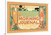 Morning Journal, A Modern Newspaper-null-Framed Art Print