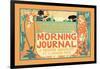 Morning Journal, A Modern Newspaper-null-Framed Art Print