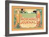 Morning Journal, A Modern Newspaper-null-Framed Art Print