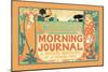 Morning Journal, A Modern Newspaper-null-Mounted Art Print