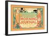 Morning Journal, A Modern Newspaper-null-Framed Art Print