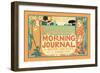 Morning Journal, A Modern Newspaper-null-Framed Art Print