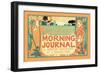 Morning Journal, A Modern Newspaper-null-Framed Art Print