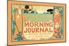 Morning Journal, A Modern Newspaper-null-Mounted Art Print