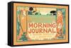 Morning Journal, A Modern Newspaper-null-Framed Stretched Canvas