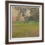 Morning Landscape, 1888 (Oil on Canvas)-Claude Monet-Framed Giclee Print