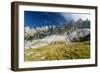 Morning Landscape - Inaccessible Mountain Peaks-rasica-Framed Photographic Print