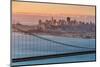 Morning Light and Cityscape, San Francisco Travel-Vincent James-Mounted Photographic Print