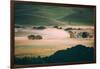 Morning Light and Fog, Petaluma Hills, Sonoma California-Vincent James-Framed Photographic Print