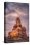 Morning Light and Navajo Sandstone Design-Vincent James-Stretched Canvas